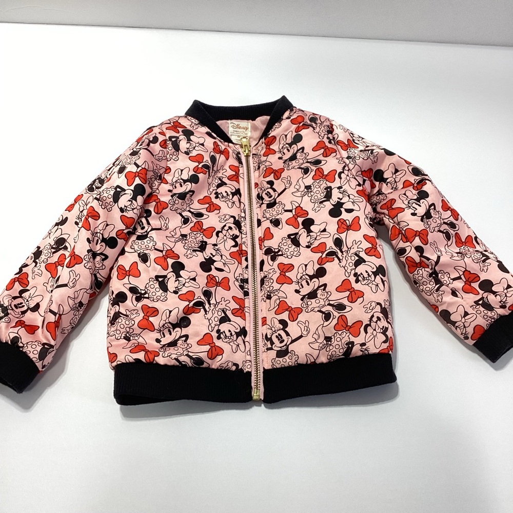Disney Tutu Couture Minnie Mouse Jacket pink Padded 4T